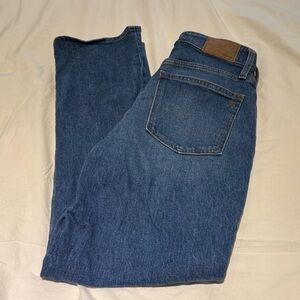 Madewell Curvy Perfect Vintage Straight Jeans